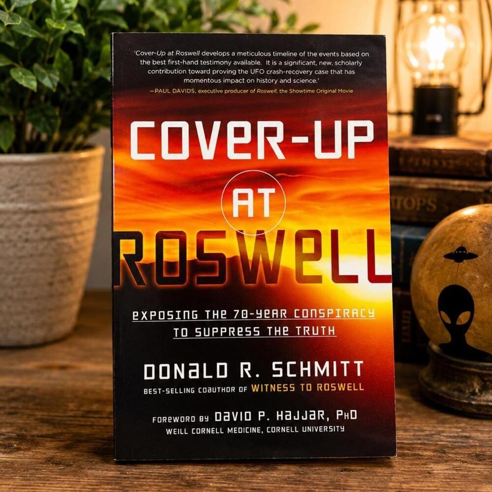 Cover-Up at Roswell Donald R. Schmitt UFO Alien Conspiracy True Story Book